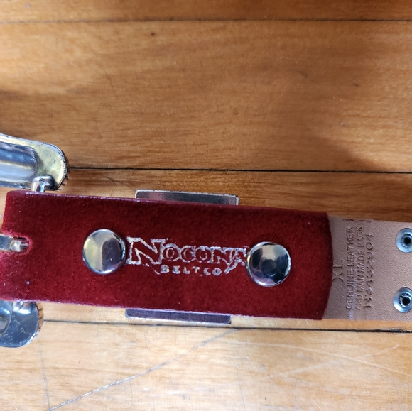 Nocona stunning red belt - Picture 4 of 6